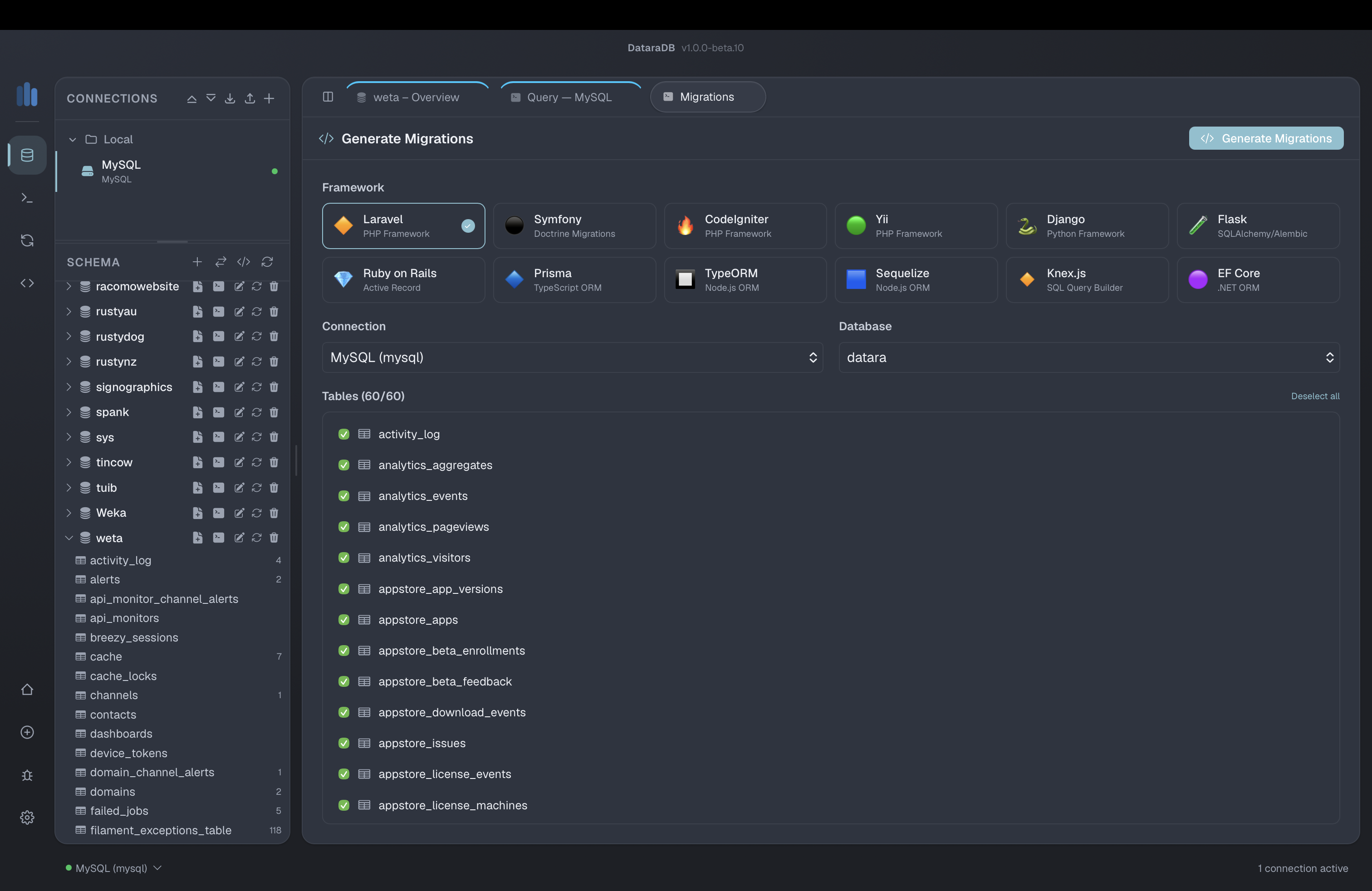DataraDB
